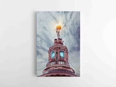 Cyber-Punk-Vilnius-Atlantas, Pirklių klubas, Vilnius, Gedimino prospektas, Lukiskiu aikste poul.with.an.o paveikslas