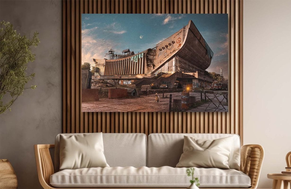 Cyber-Punk-Vilnius-Sporto Rūmai poul.with.an.o paveikslas 2