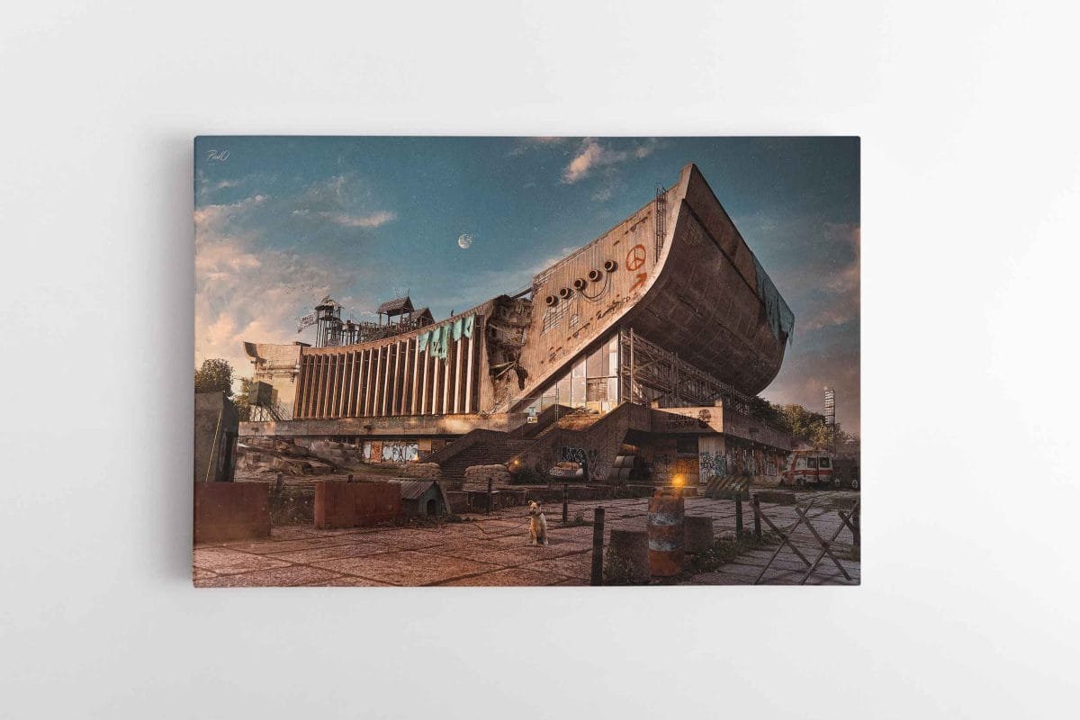 Cyber-Punk-Vilnius-Sporto Rūmai poul.with.an.o paveikslas