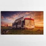 Cyber Punk Vilnius - Poul Norton Trūlis Foto manipuliacija ant drobės