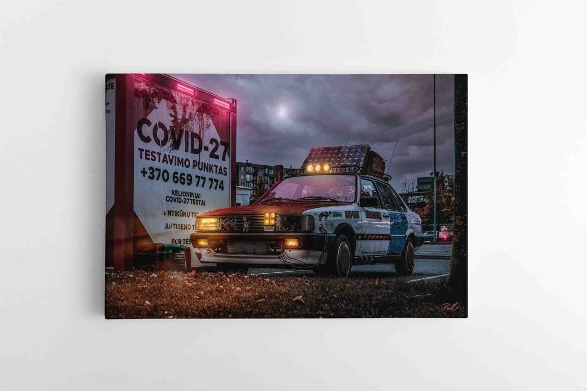 Covid 27 Cyber Punk Vilnius