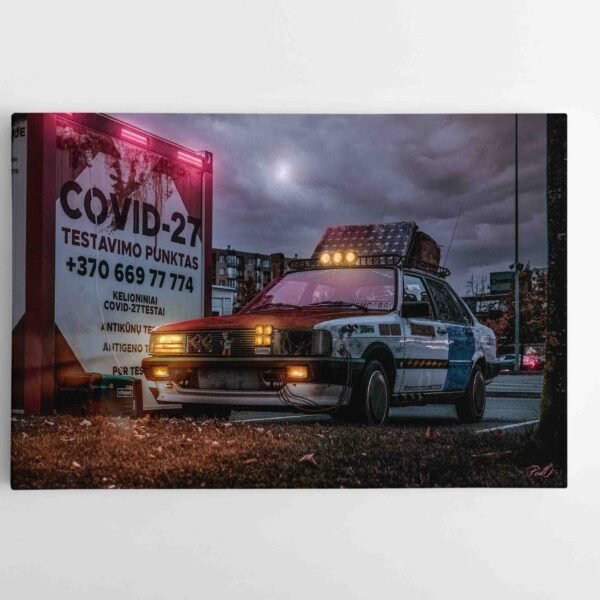 Covid 27 Cyber Punk Vilnius