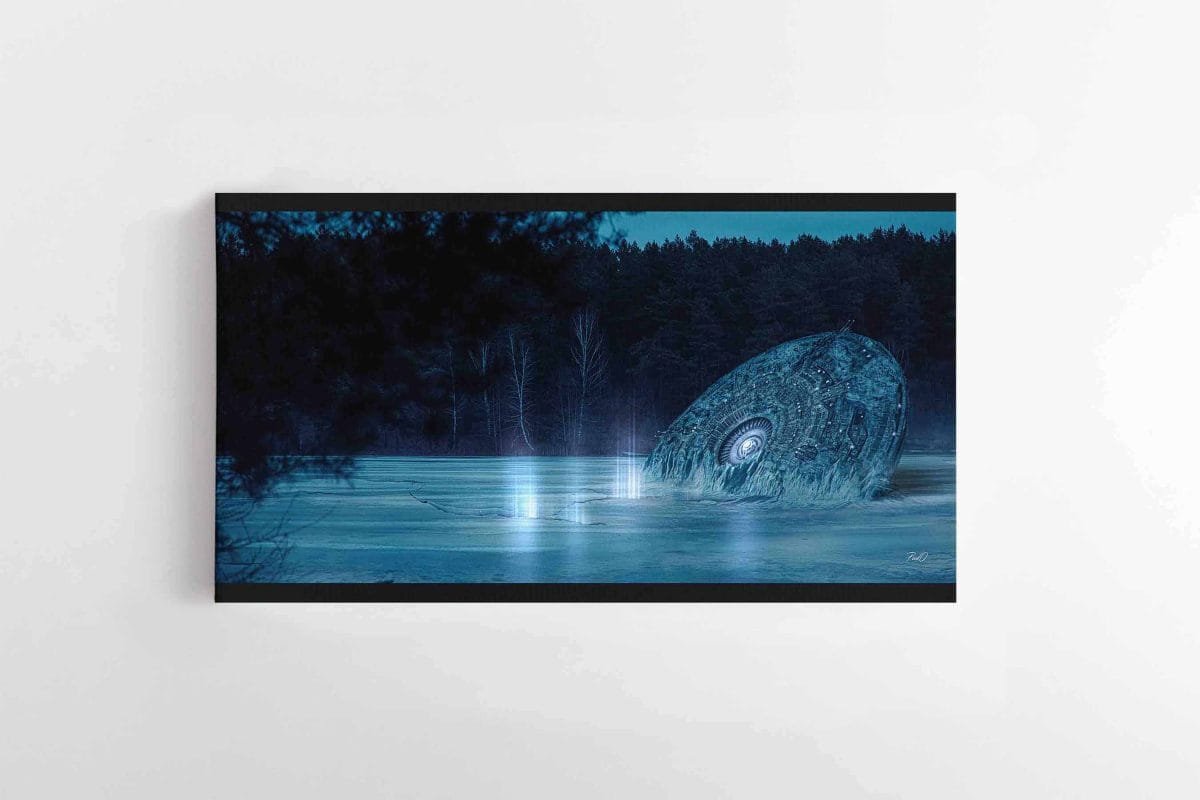 Balžio ežeras | erdvėlaivis Cyber Punk Vilnius Poul Norton