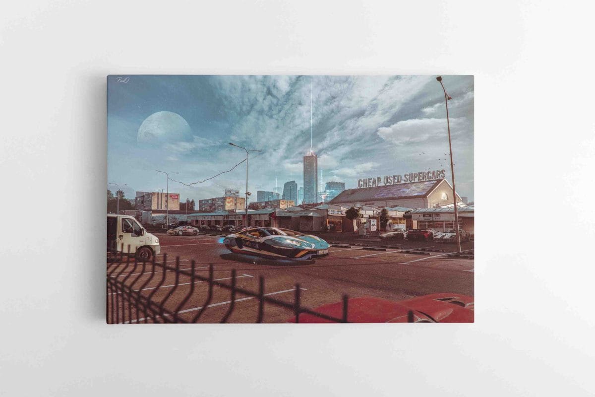 Car Vertical - CHEAP USED SUPERCARS - CyberPunk Vilnius