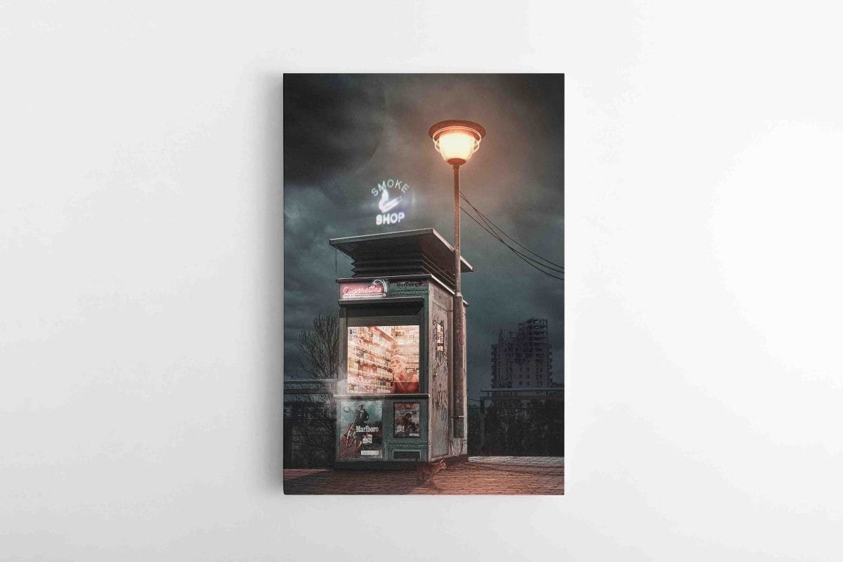 Ciggy Seller - Cyber punk Vilnius Poul Norton Žirmūnai