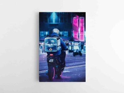 ScooterBaby Service - Wolt - Cyber Punk Vilnius