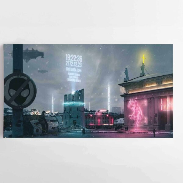 CyberPunk Katedros aikštė