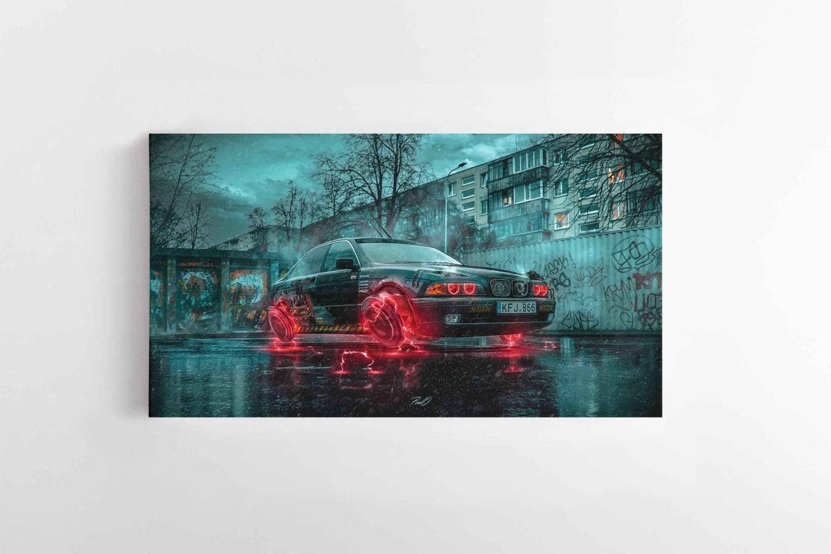 Elektric BMW Cyber Punk Žirmūnai