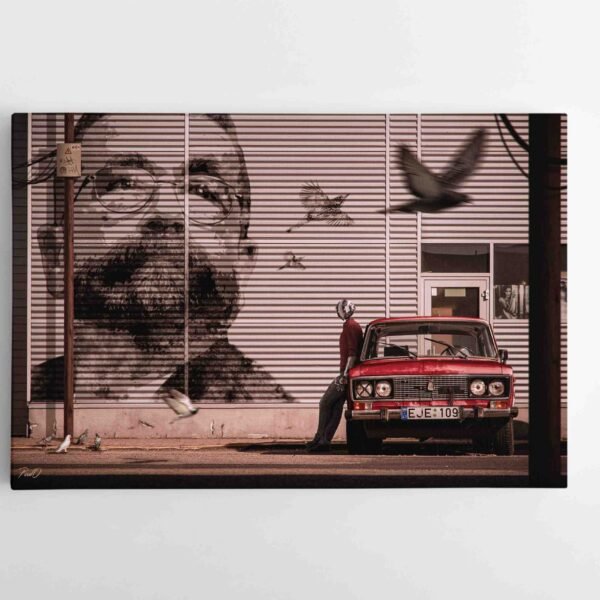 Kernagis - Red Steed - Cyber - punk Vilnius - lada - zigulys