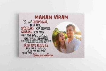 Manam Viram LV baltas 2