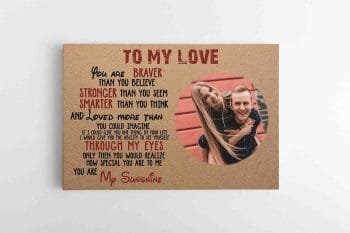 Paveikslas Mano Meilei su Jūsų nuotrauka Anglų kalba (JG00001957-1EN)