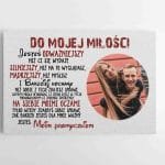 Mano Vyrui / Meilei su Jūsų nuotrauka Lenkų kalba (JG00001957-1PL)