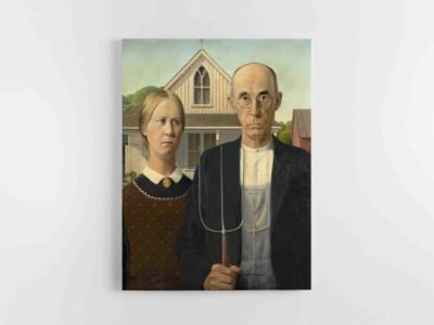 Amerikietiska gotika paveikslas