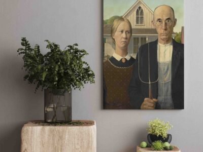 Grant Wood - amerikos gotika