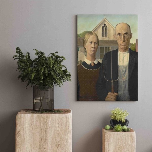 Grant Wood - amerikos gotika