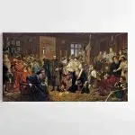 Jan Matejko Liublino Unija Paveikslas