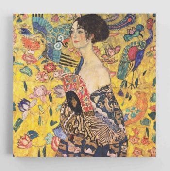 Gustav Klimt - Moteris su vėduokle (JG00001568) - Image 2