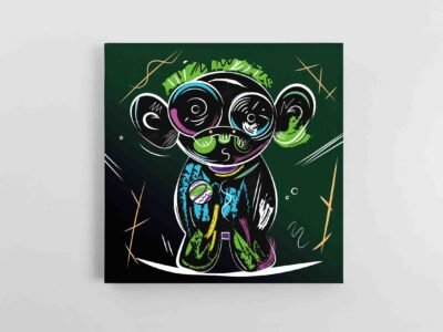 Graffiti stiliaus paveikslas