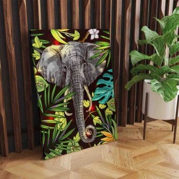 Dramblio iliustracija (JG00000167) - Image 2