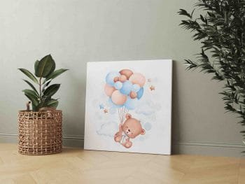 Meškiukas su balionais (JG00001698) - Image 2