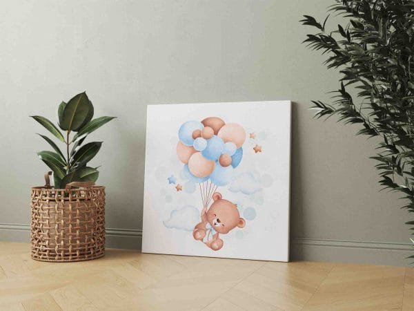 Meškiukas su balionais (JG00001698) - Image 2