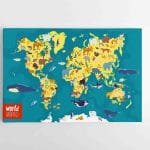 Pasaulio zemelapis vaikams