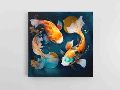 Fengshui paveikslas - Koi Žuvys
