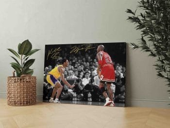 Kobė ir Džordanas - legendinis NBA paveikslas (JG00001884) - Image 2
