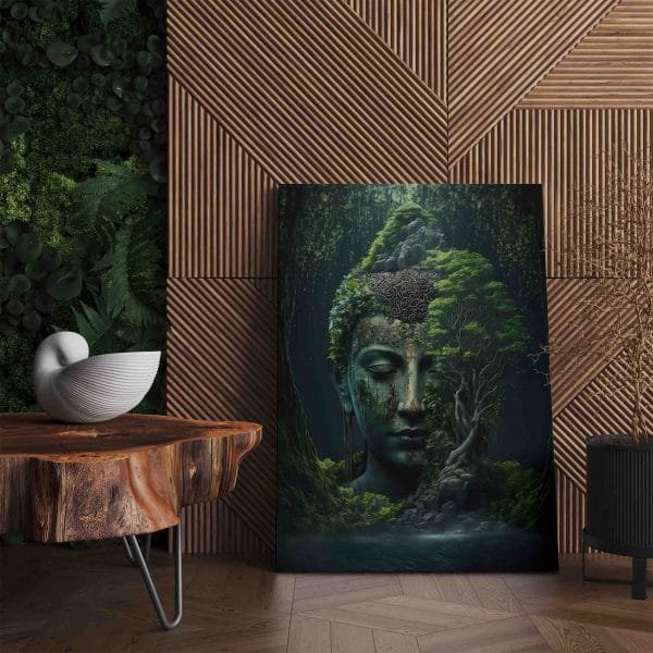 Budha susiliejęs su gamta (JG00001889) - Image 2