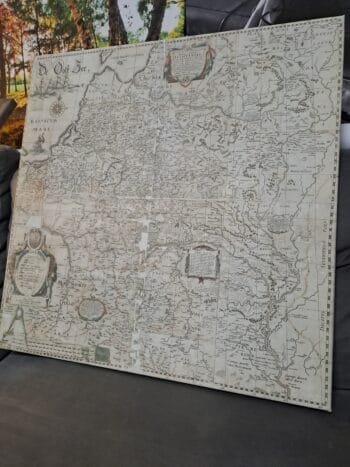 1634 m., W.J.Blaeu – Magni Ducatus Lithuaniae - LDK Žemėlapis (JG00001906) - Image 4