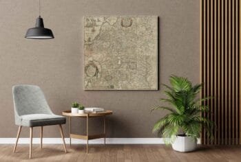 1634 m., W.J.Blaeu – Magni Ducatus Lithuaniae - LDK Žemėlapis (JG00001906) - Image 2