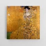 Gustav Klimt - Auksinės adelės portretas