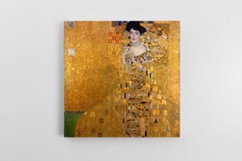 Gustav Klimt - Auksinės adelės portretas