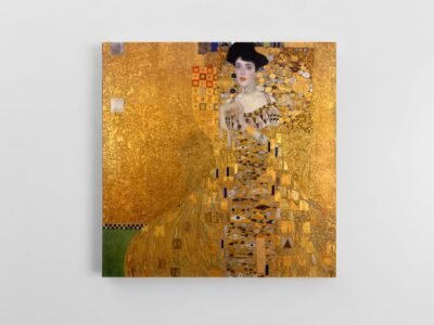 Gustav Klimt - Auksinės adelės portretas