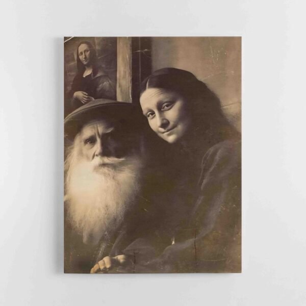 Mona liza su Da Vinci paveikslas