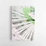 100 Eurų paveikslas