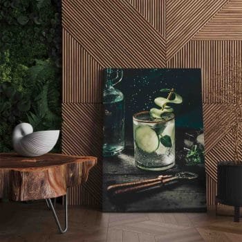 Agurkų ir Bazilikų kokteilio paveikslas (JG00000320) - Image 3