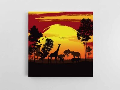 vaikiska gyvunu iliustracija