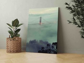 San Francisko Golden Gate tiltas rūke (JG00000418) - Image 2