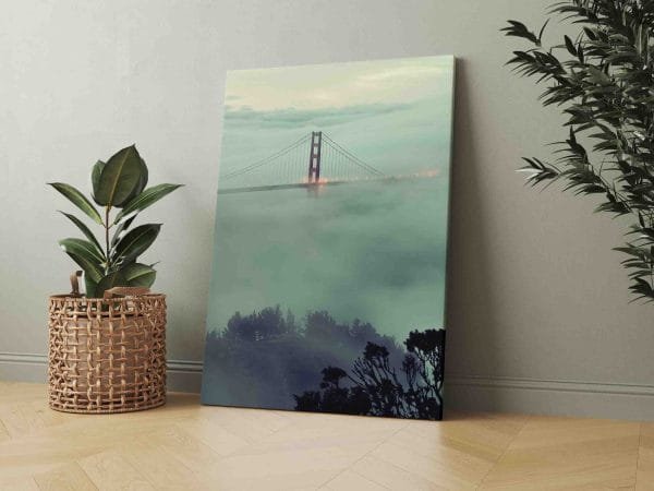 San Francisko Golden Gate tiltas rūke (JG00000418) - Image 2