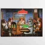 Paveikslas Šunų pokeris Dogs Playing the poker