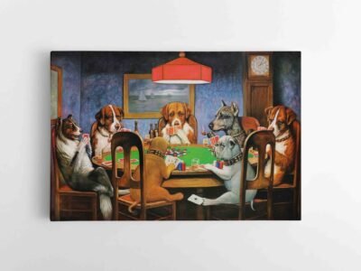 Paveikslas Šunų pokeris Dogs Playing the poker