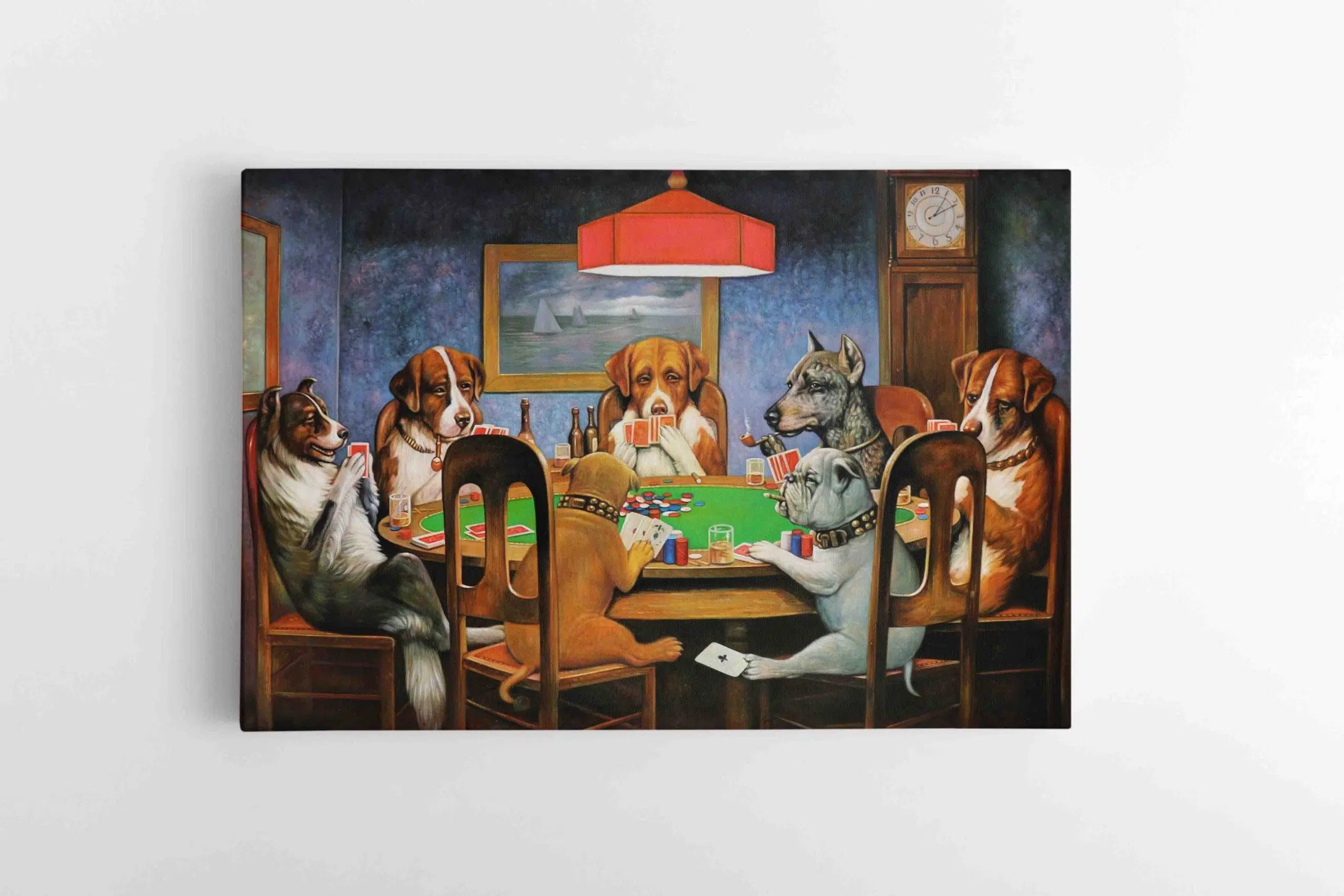 Paveikslas Šunų pokeris Dogs Playing the poker