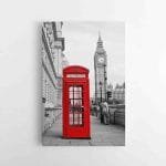 Raudona Telefono Būdelė Londone (JG00000616)