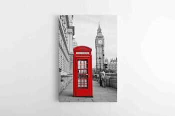 Raudona Telefono Būdelė Londone (JG00000616)