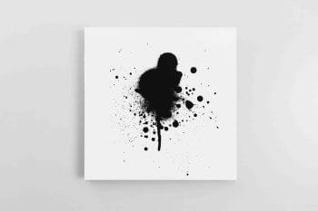 paveikslas juodas taškas