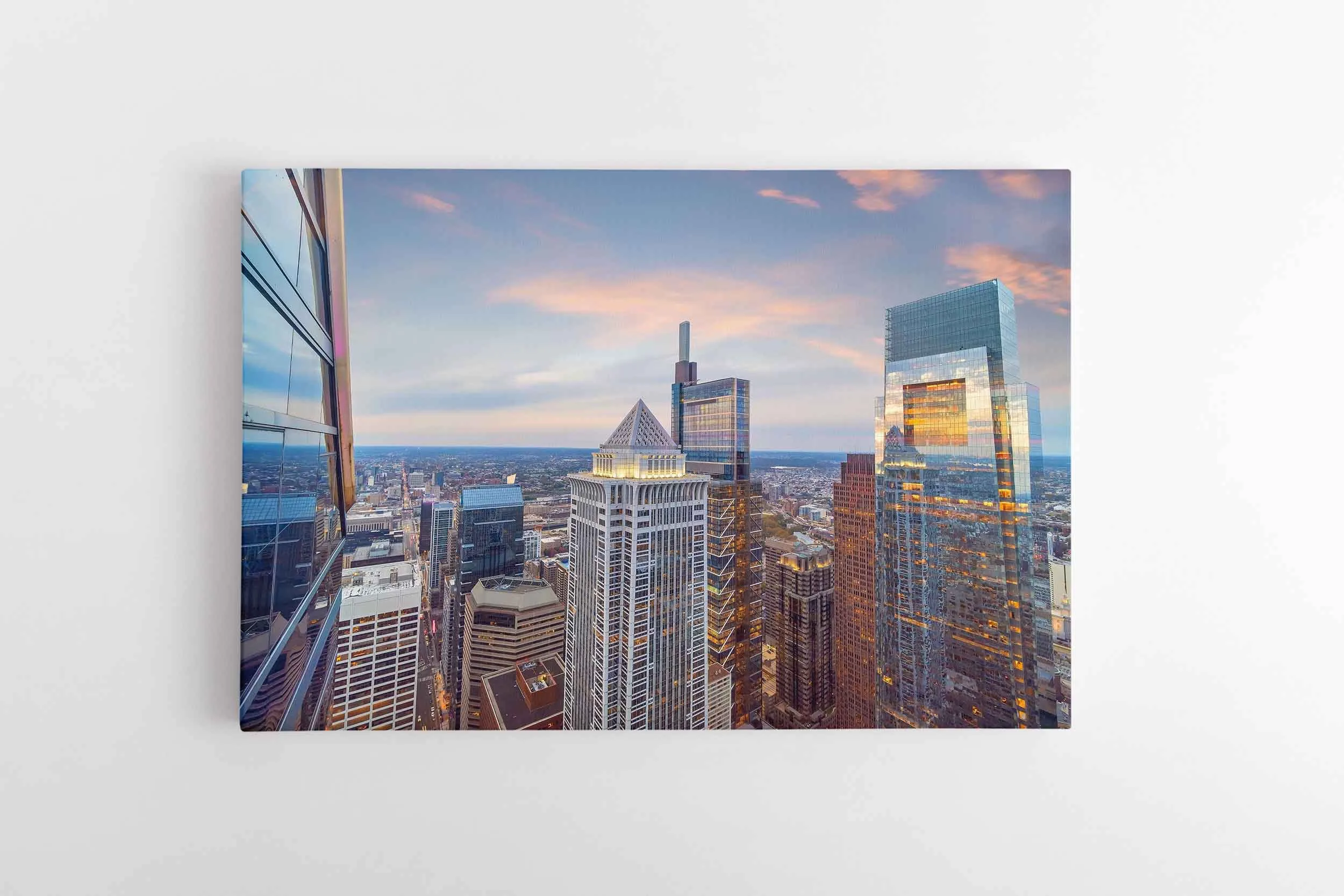 683_top-view-downtown-skyline-philadelphia-pennsylvania Filadelfijos dangoraižiai - Image 1