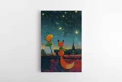 mazasis princas su lape