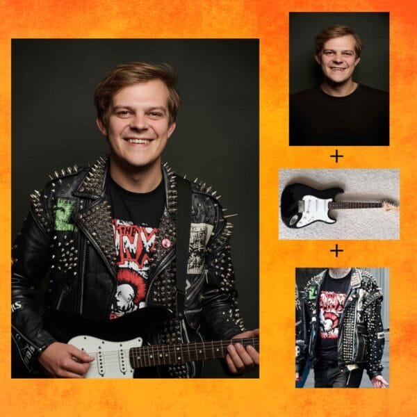 Personalizuotas AI portretas - Avataras + spausdintas ant drobės (Vertikalus) (AIV-0001) - Image 3