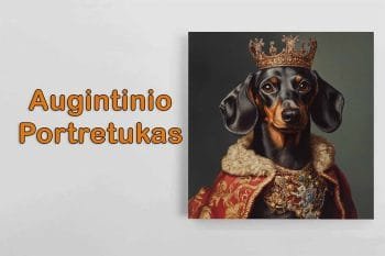 Karaliskas augintinio portretas